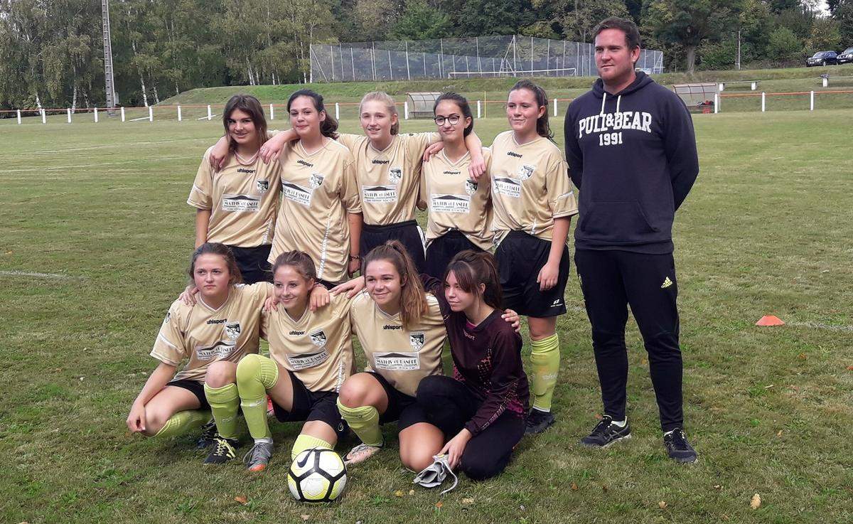 Actualité Grand Début des Filles club Football A S NONTRON SAINT