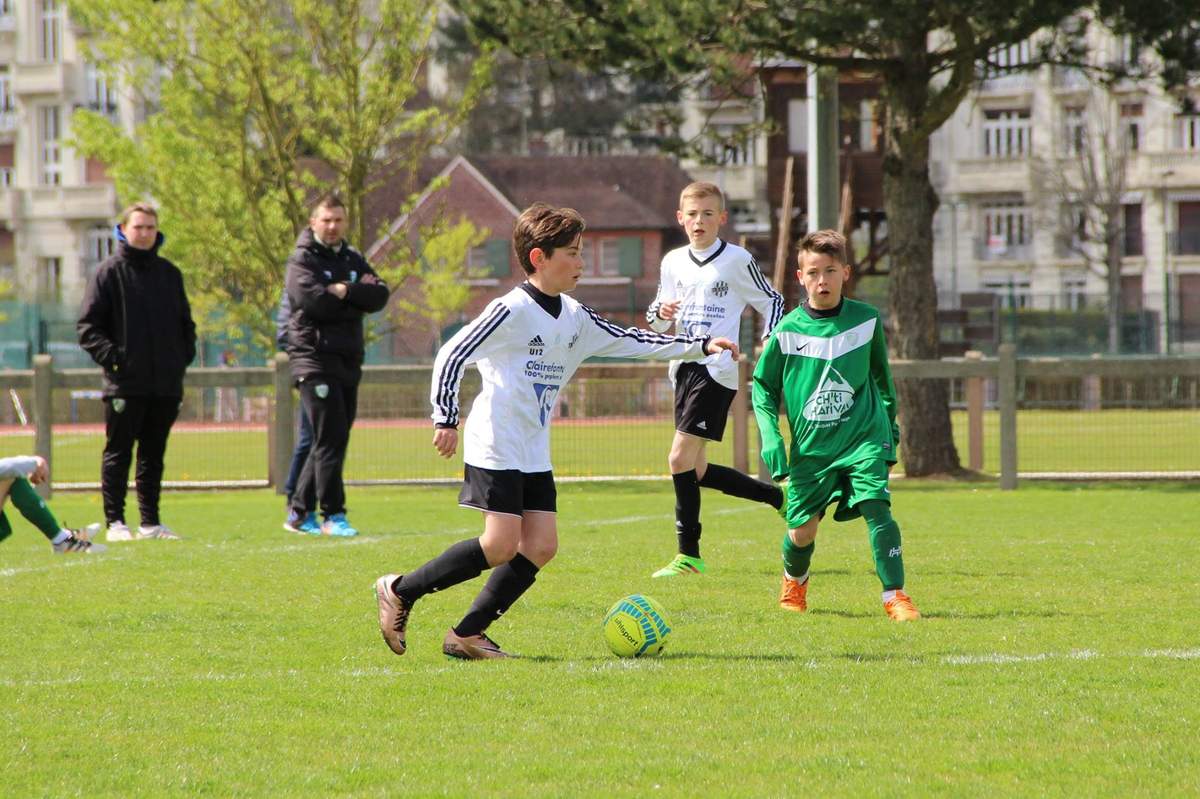 Actualité Les U12 s imposent au Touquet club Football Union