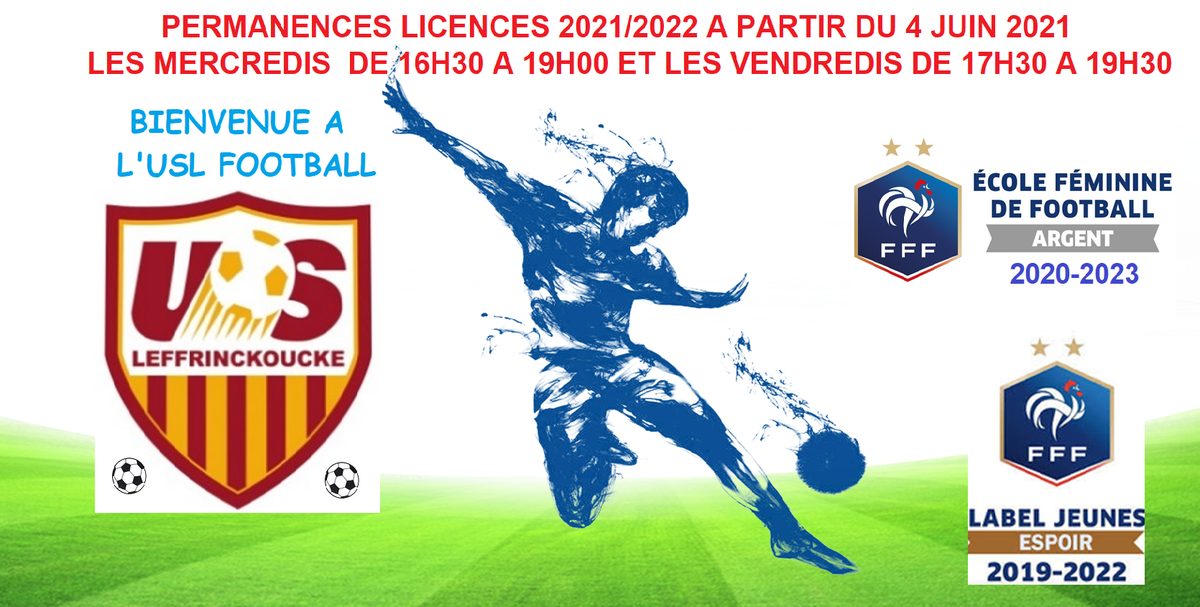 Actualit Permanences Licences Club Football Union