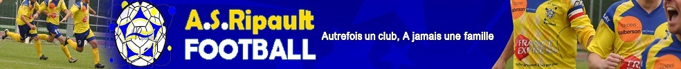 Site Internet officiel du club de football ASSOCIATION SPORTIVE DU RIPAULT