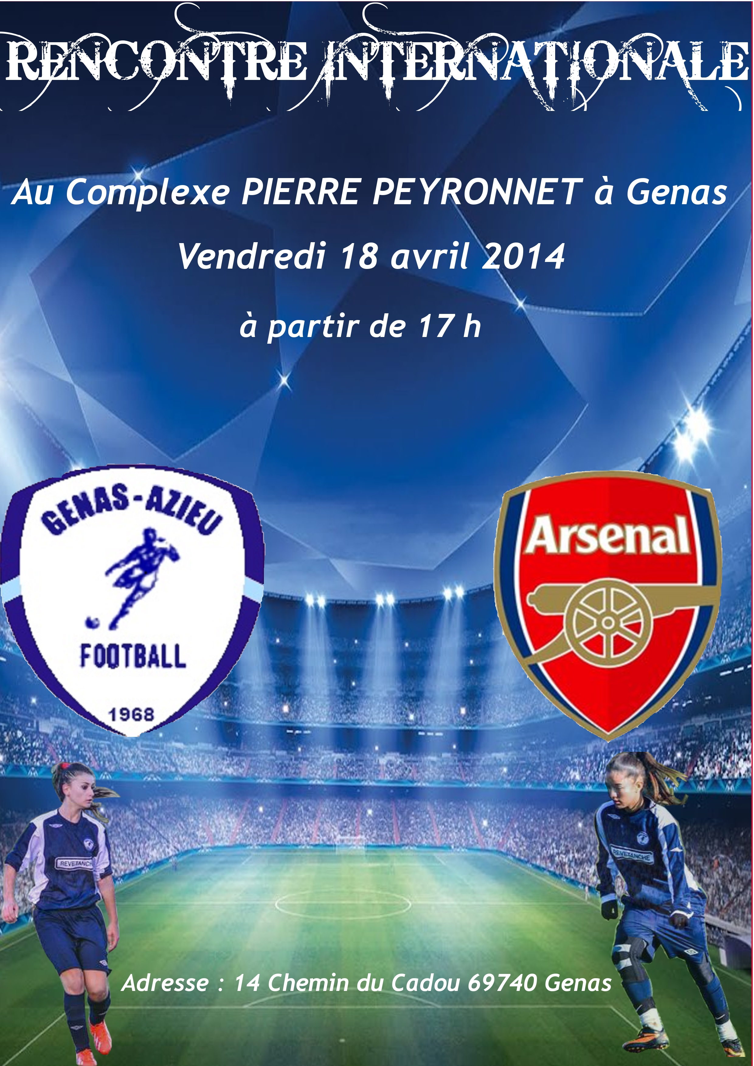 programme rencontres football