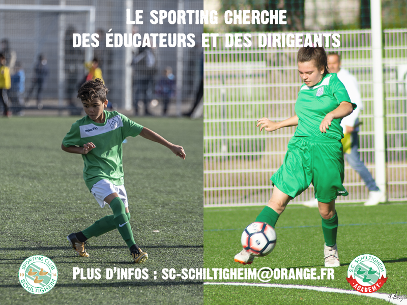 Actualit Le Sporting Cherche Des Ducateurs Et Des Club