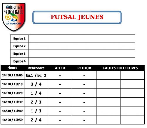 Futsal - Club Football USLG Football - Footeo