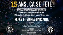 Les 15 ans du CVL38 FC - Inscription