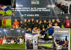 FC ROSENDAEL U12/U13 FRANCE /ECOSSE 17OCTOBRE 2023 - FOOTBALL CLUB DE ROSENDAEL