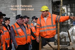 Visite de l'usine Libaud. - STADE RUFFECOIS