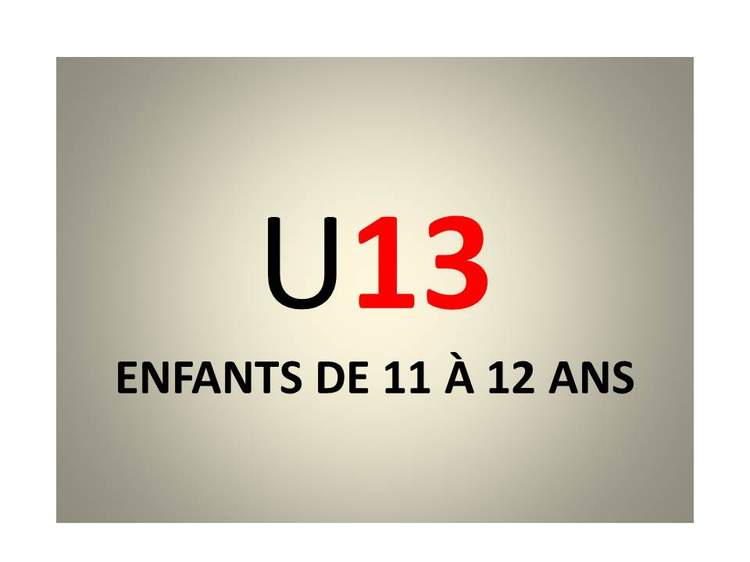 U13 - Equipe 2