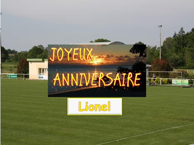 Actualite Bon Anniversaire A Lionel Onnillon Club Football As St Eloi La Vraie Croix Footeo