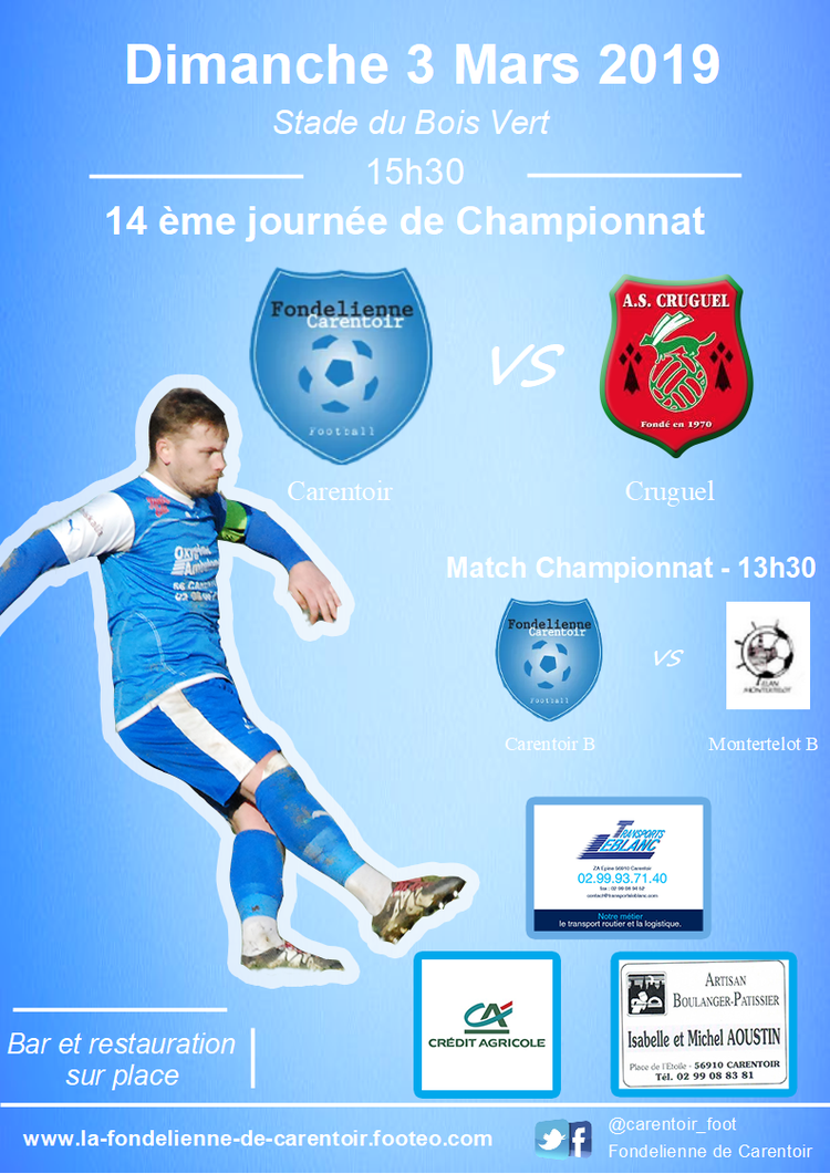 Actualité - AFFICHE DU WEEK END 14 EME JOURNEE DE... - Club Football LA ...