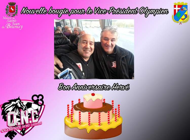 Actualite Joyeux Anniversaire Herve Club Football Olympique Nord Dauphine Footeo