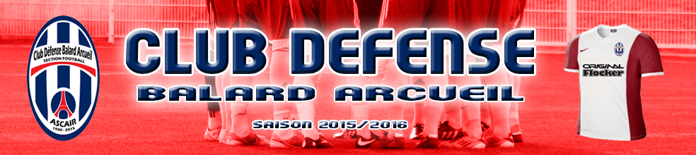 CLUB DEFENSE BALARD ARCUEIL : site officiel du club de foot de PARIS 15EME ARRONDISSEMENT - footeo