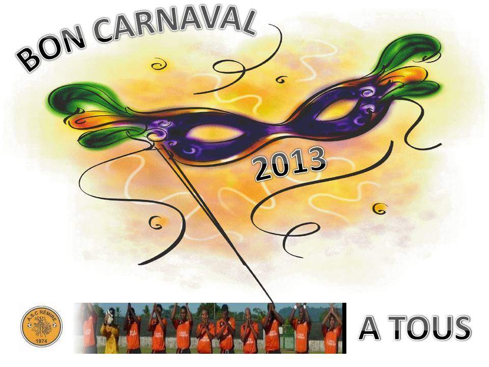 Actualité - BON CARNAVAL 2013 A TOUS - club Football ASSOCIATION ...