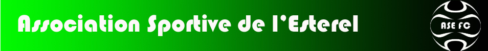 Association Sportive de l'Esterel : site officiel du club de foot de LES ADRETS DE L ESTEREL - footeo