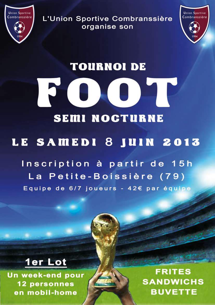 presentation tournoi de football