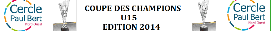 Coupe des champions U15 : site officiel du tournoi de foot de RENNES - footeo