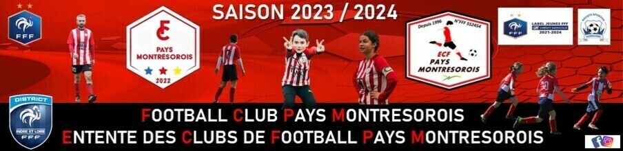 Entente des Clubs de Football du Pays Montrésorois  : site officiel du club de foot de MONTRESOR - footeo