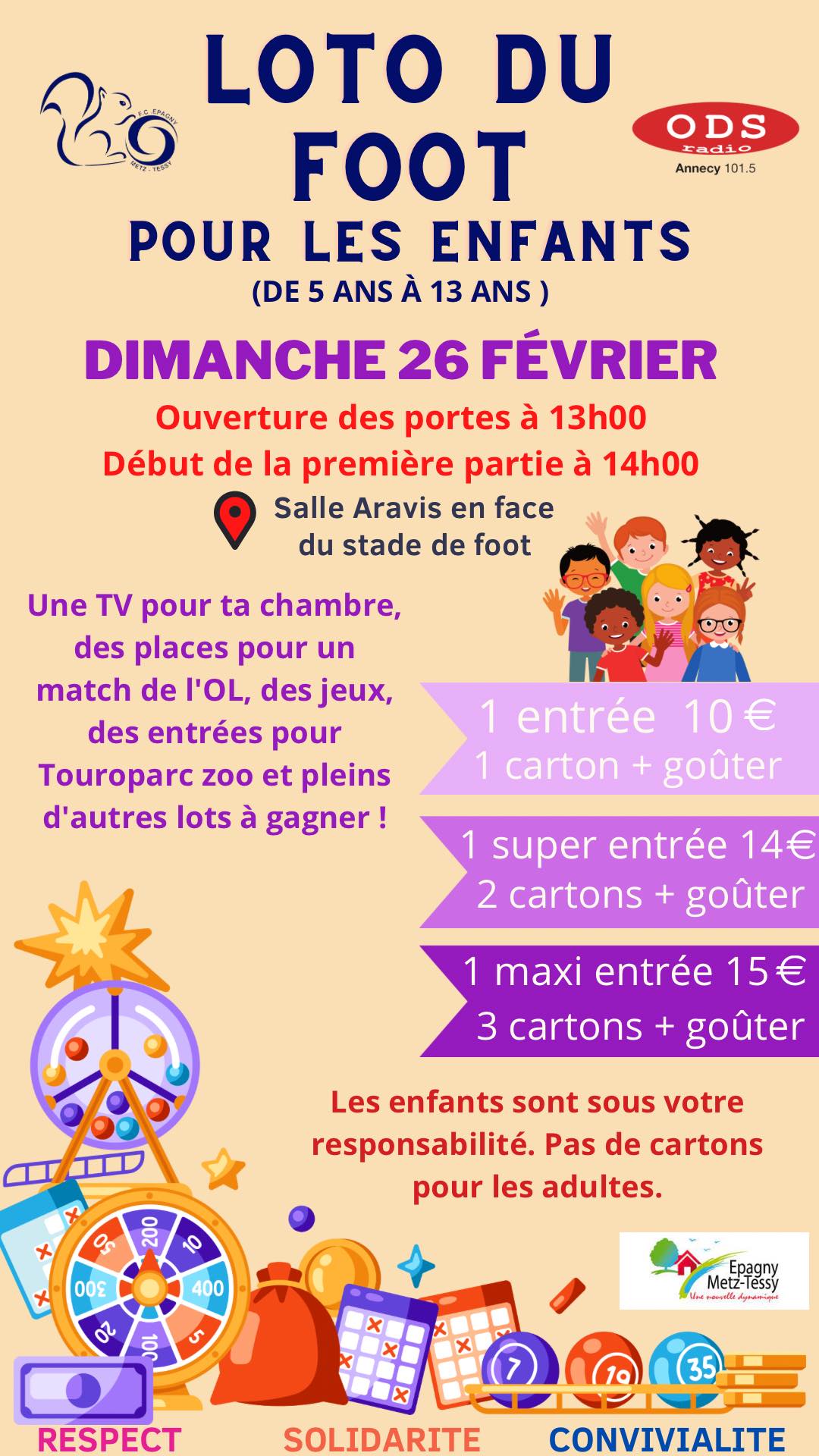 Loto des enfants