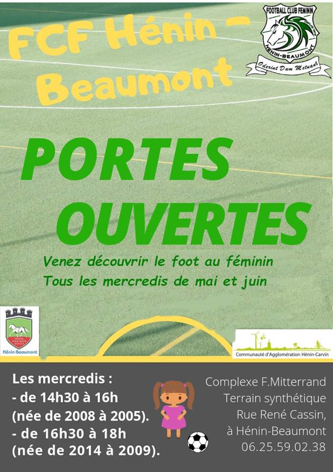 Actualité - Portes ouvertes au Fcf Hénin-Beaumont - club Football FC ...
