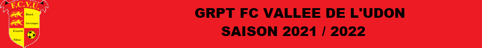 GRPT F.C. DE LA VALLEE DE L UDON : site officiel du club de foot de ECOUCHE - footeo