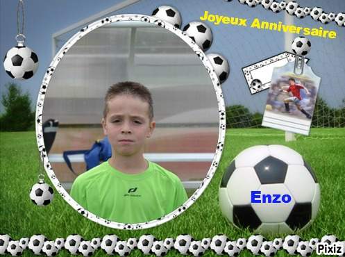 Actualite Joyeux Anniversaire Enzo Photo N 1 Club Football Amicale Sportive Routot Footeo
