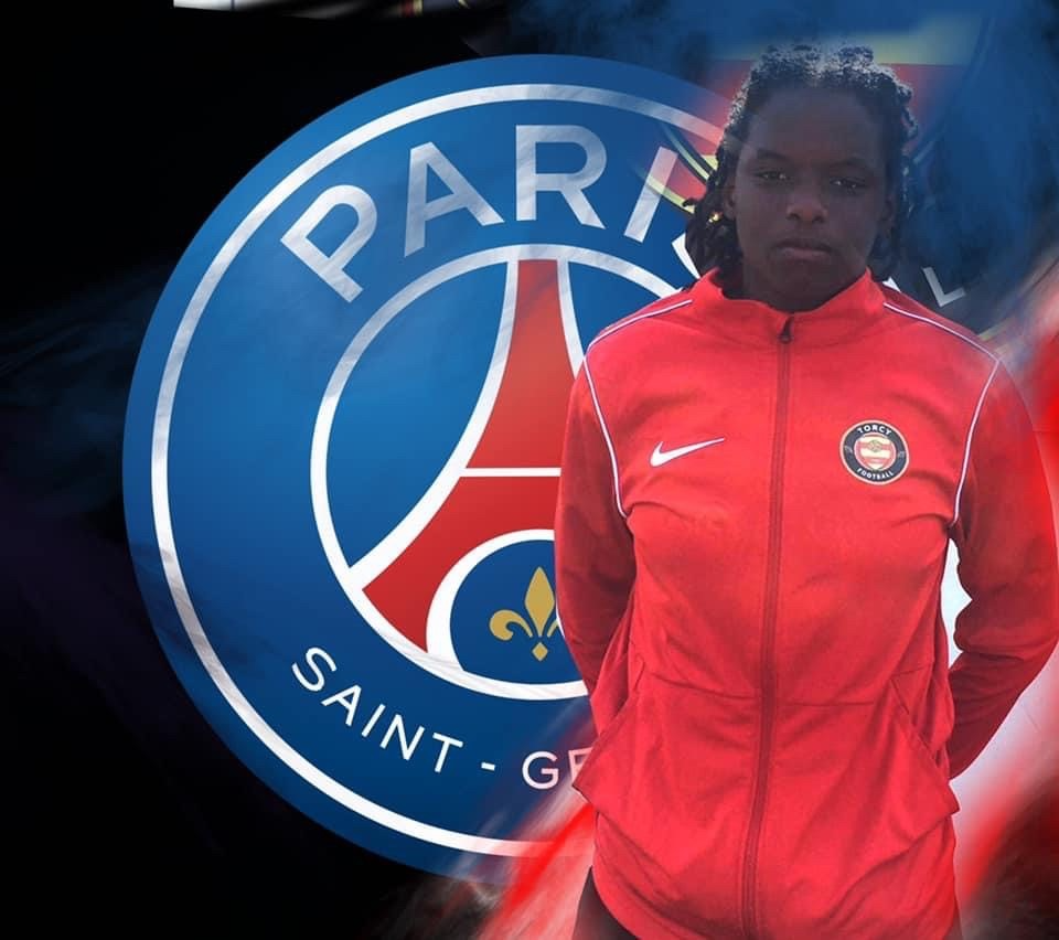 Actualité  Landryna s'engage au PSG  club Football US TORCY PARIS