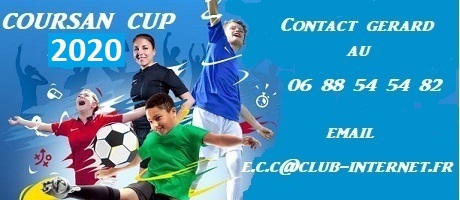COURSAN CUP 2020 : site officiel du tournoi de foot de COURSAN - footeo