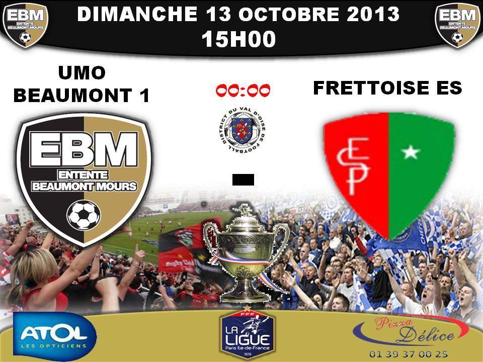 Actualité - Agenda Du Week End ! - Club Football ENTENTE BEAUMONT/MOURS ...