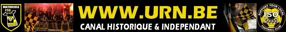 Matricule 156 - Union Royale Namur fans : site officiel du club de foot de NAMUR - footeo