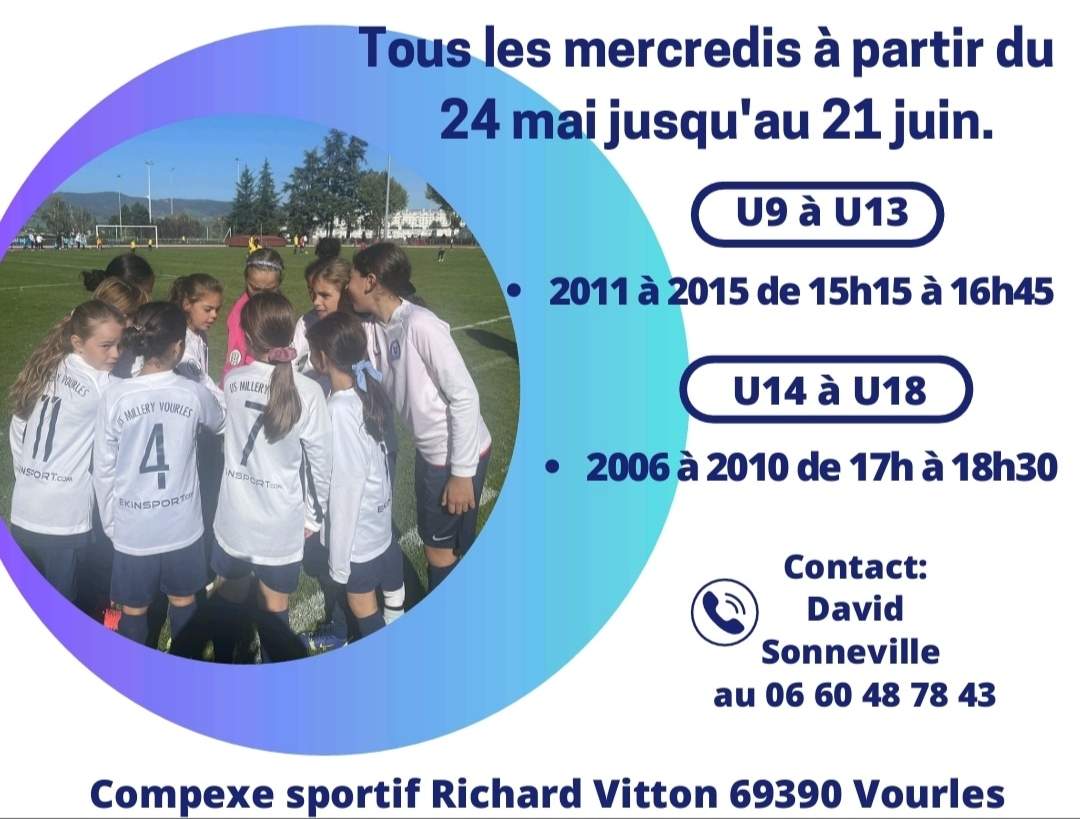 Actualité 2023/2024 Portes Ouvertes Section Féminine club