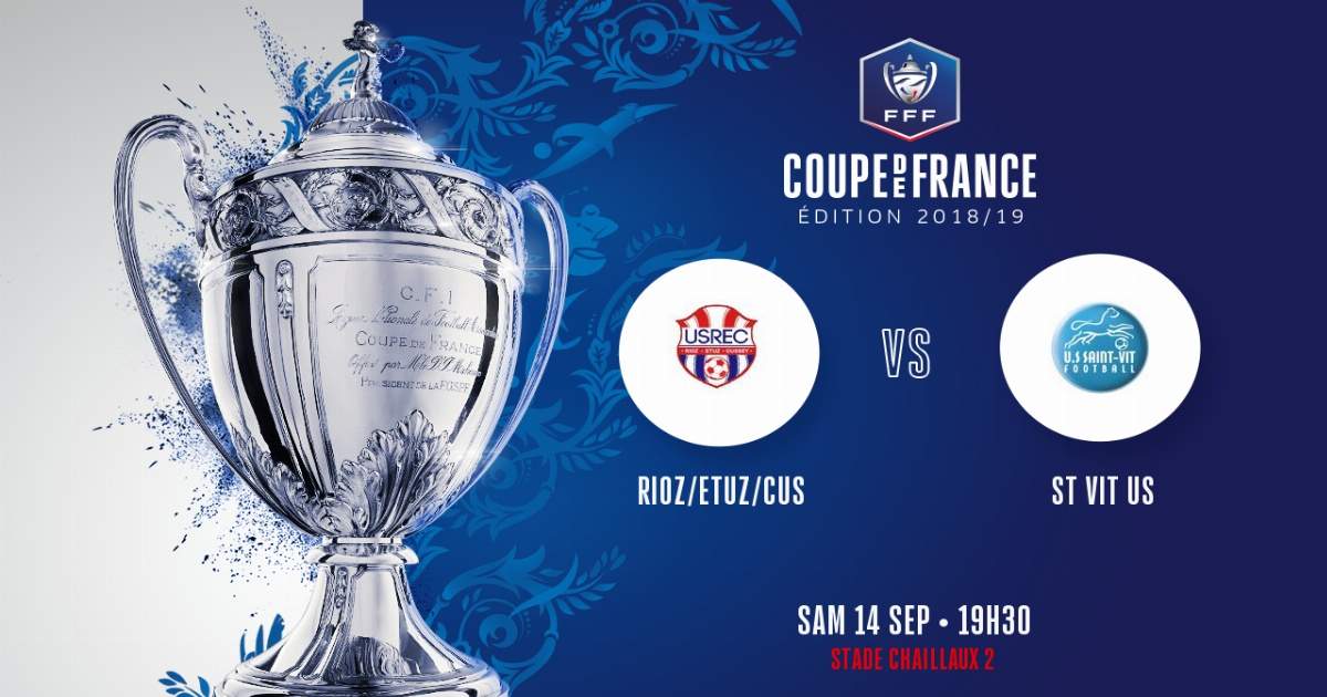 Actualité - AFFICHE COUPE DE FRANCE DU 14/9/19 - club ...